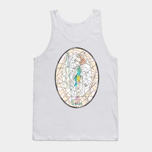Stained Glass Pearl from Steven Universe Tank Top